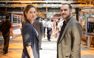 Alice Pol et François-Xavier Demaison dans la première saison de «Disparue».