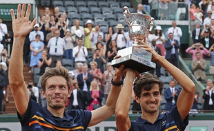 Mahut et Herbert après leur titre