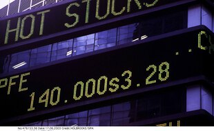 Illustration d'une cotation au Nasdaq.