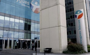Le siège social de Bouygues Telecom aux Arcs de Seine, à Boulogne-Billancourt, le 12 mai 2009
