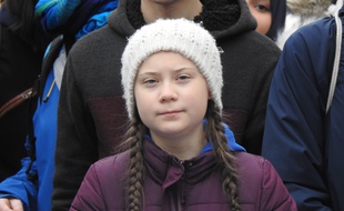 Greta Thunberg, le 1er mars 2019 à Hambourg (Allemagne).