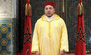 Le roi du Maroc, Mohamed VI.