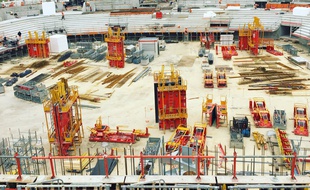 Le chantier de la Bordeaux Métropole Arena
