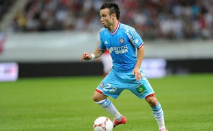 Le meneur de jeu marseillais Mathieu Valbuena, le 11 août 2012 à Reims.