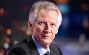 Dominique de Villepin, le 11 décembre 2011, sur le plateau de TF1.