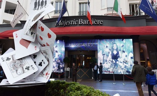 Ambiance à la veille de l'ouverture du Festival de Cannes, le 9 mai 2016