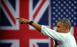 Barack Obama à Londres, le 23 avril 2016