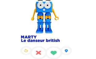 Montage avec le robot Marty de Robotical