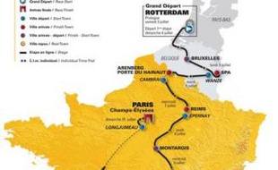 Le parcours du Tour 2010.