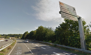 La quatre voies entre Rennes et Saint-Malo où un motard a perdu la vie samedi.