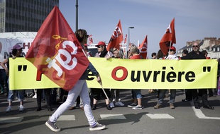 Manifestation à Nantes (illustration).