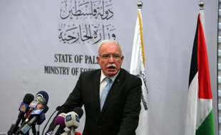 Le ministre palestinien des Affaires étrangères Riyad al-Malki, à Ramallah, le 11 août 2015