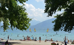 Photo d'illustration du lac d'Annecy.