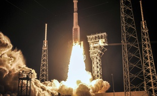 La capsule Starliner lors de son décollage à Cape Canaveral (Floride), le 20 décembre 2019.