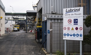 L'usine Lubrizol à Rouen, le 24 octobre 2019.