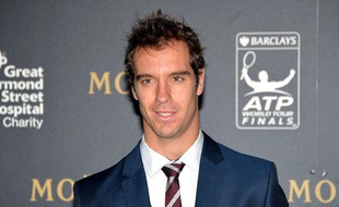 Le joueur de tennis français Richard Gasquet, le 2 novembre 2013, à Londres.