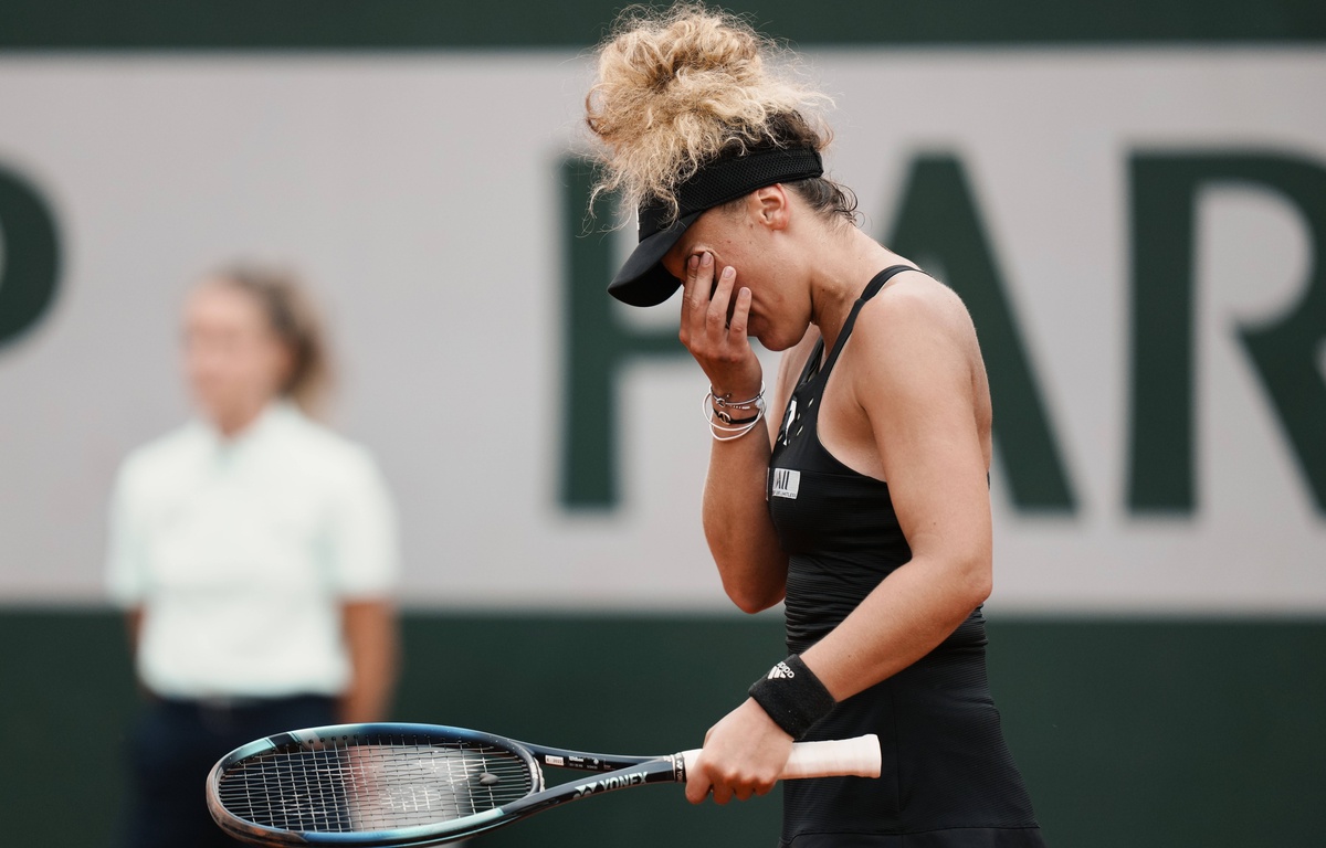 Fin de la belle aventure pour Léolia Jeanjean à Roland-Garros