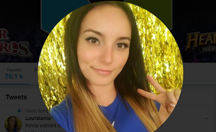 Capture d'écran du compte Twitter de Laura Lania.