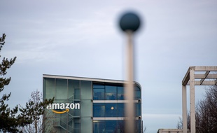 Un centre Amazon en Allemagne, illustration