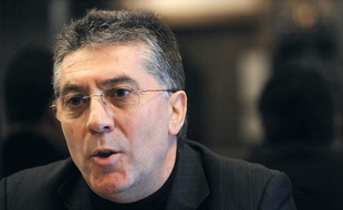 L'ex-premier secrétaire de la fédération socialiste de l'Hérault, Robert Navarro, le 11 mars 2008 à Montpellier.