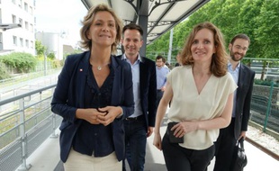 Valérie Pécresse et Nathalie Kosciusko-Morizet à Paris le 12 juin 2015