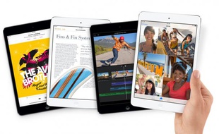 Apple a présenté son nouvel iPad mini, doté d'un écran Retina, et attendu courant novembre 2013.