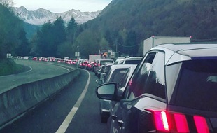 Sur la route d'Andorre, jeudi 29 octobre, veille du confinement.