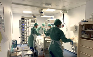 Le service réanimation du CHU Pellegrin à Bordeaux
