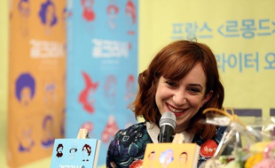 La dessinatrice française Pénélope Bagieu le 21 mars 2019 à Séoul