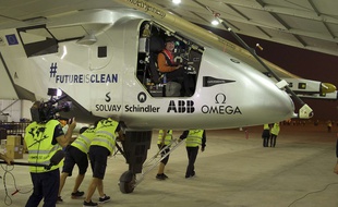 Solar impulse le 31 mai 2015.