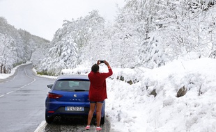 Des chutes de neiges sont tombées en plein mois de mai sur la Corse.