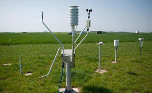 Avec ces capteurs, l'Inra veut déterminer de quelle manière les modes de production agricole affectent l'environnement