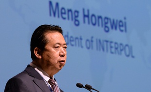 La femme de Meng Hongwei a demandé le statut de réfugié à la France après l'arrestation de son mari en Chine.