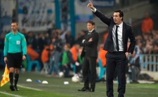 Unai Emery lors d'OM-PSG (1-5), le 26 février 2017.