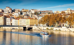 Le 7 novembre. Vue de Lyon. KONRAD K./SIPA