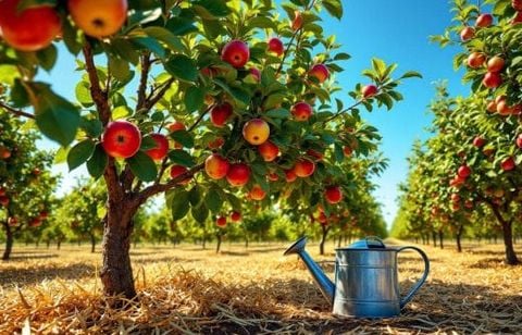 Comment garder des pommes croquantes tout l’été malgré la canicule : la méthode simple des jardiniers pour un verger productif et sans fruits abîmés