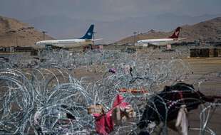 L'aéroport de Kaboul, le 31 août.