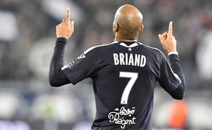 Jimmy Briand a inscrit le 90e but de sa carrière en Ligue 1 face à Toulouse.