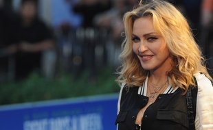 La chanteuse Madonna