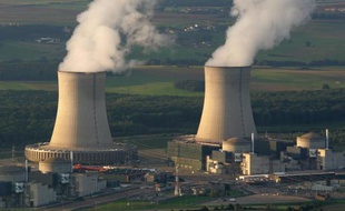 La centrale nucléaire de Cattenom le 31 août 2006