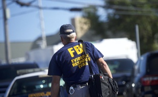 Un agent du FBI à Seaside Park, le 17 septembre 2016 (image d'illustration).