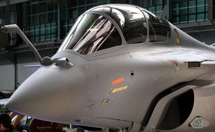 Illustration: un avion Rafale.