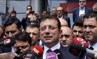 Ekrem Imamoglu a remporté les municipales d'Istanbul avant d'être déchu par le pouvoir présidentiel.