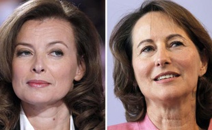 Valérie Trierweiler et Ségolène Royal.