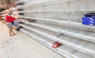 La crise alimentaire en Guyane. 11 avril 2017. Illustration