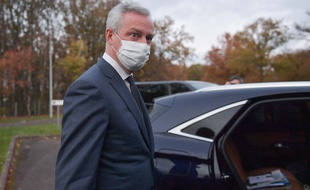Bruno Le Maire, le 19 novembre 2020 à Dourdan.
