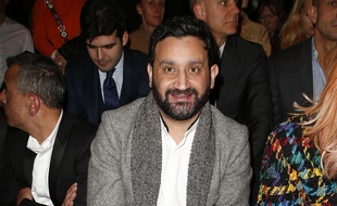 Cyril Hanouna au défilé Balmain à Paris le 2 mars 2017