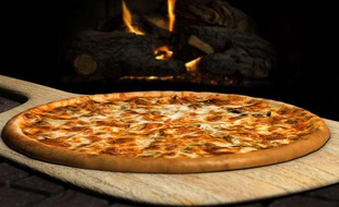Illustration: Une pizza.
