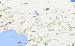 Carte de localisation de Fotokol (Cameroun).