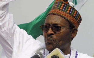 Le président du Nigéria Muhammadu Buhari